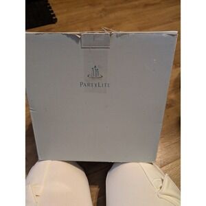 PartyLite Snowbell Candle Holder P7651 Christmas Trees‎ Winter Village